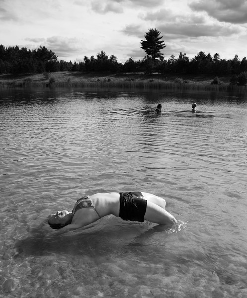Margaret doing a back bend