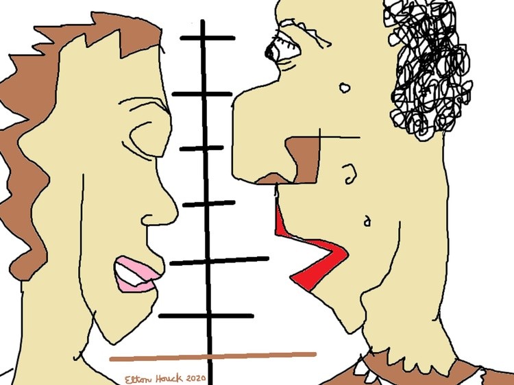 AGE--the great DIVIDE...(C) 2020 ELTON HOUCK