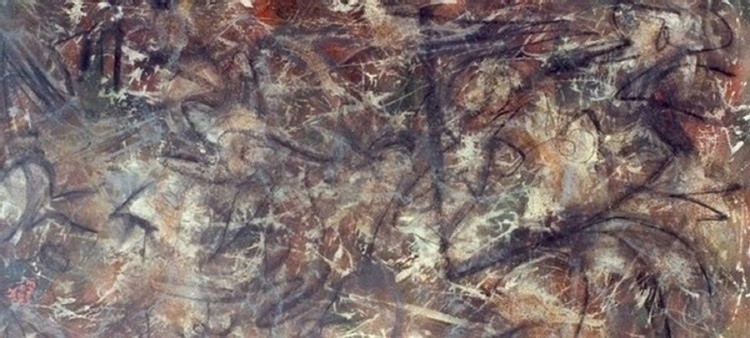 Independence Day--GROUND ZERO...(c) 2006..Elton Houck/painted 6 ft x 3ft wood panel