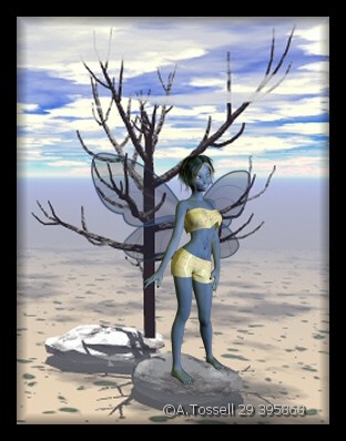 Blue Desert Fairy