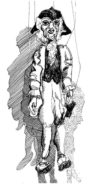 Sea Captain Marionette