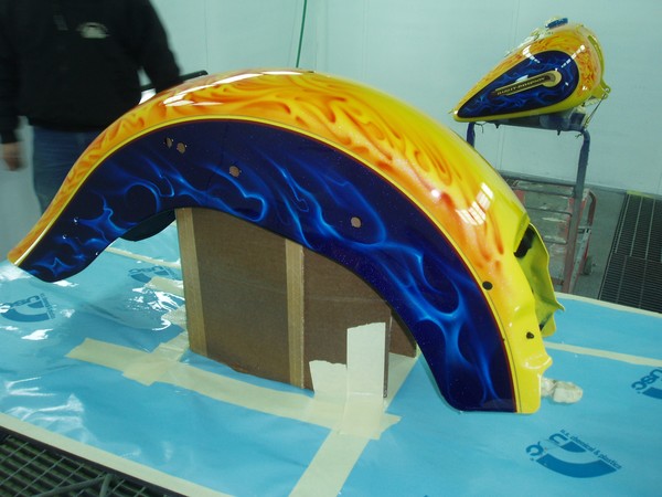 Brett's Bike-rear fender