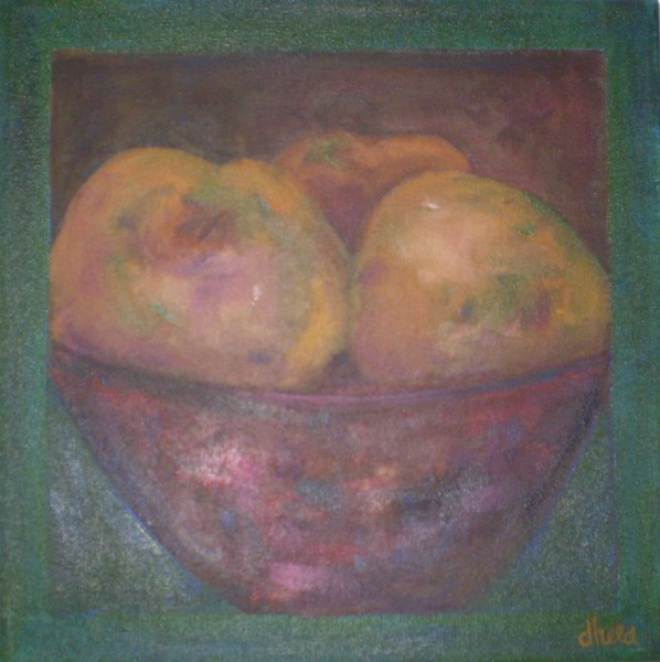 Apple in Bowl