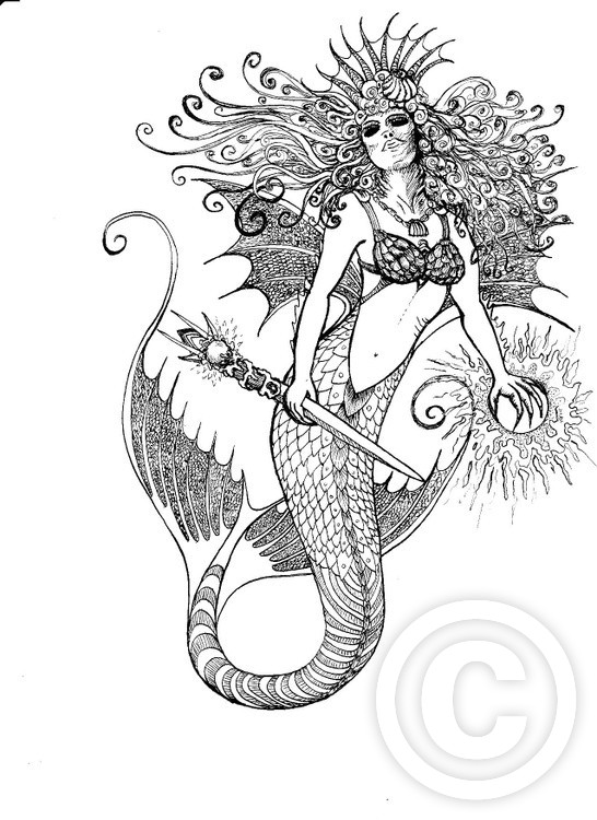 Mermaid Warrior