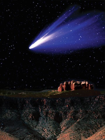desert comet