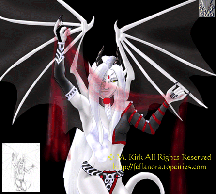Demoness and her Veil