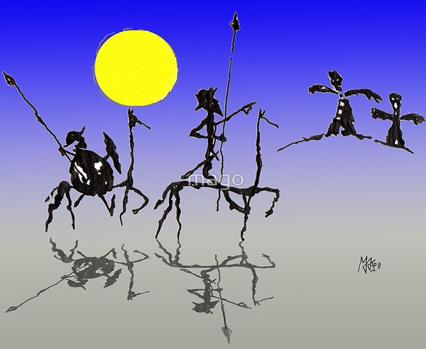 Don quijote y SanchoPanza-Digital
