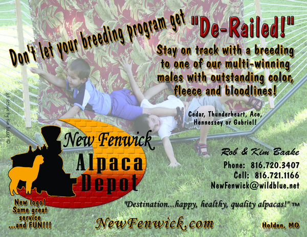 2010 ad for alpaca show - New Fenwick