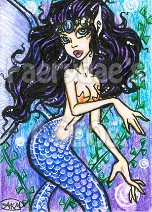 Nalani - A Sweet Mermaid ACEO