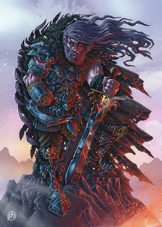 Tyr, God of War Art Print