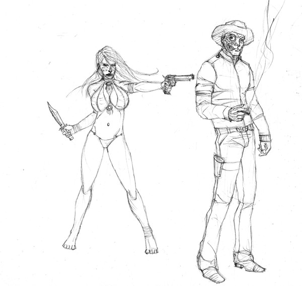 jonah hex and the squaw