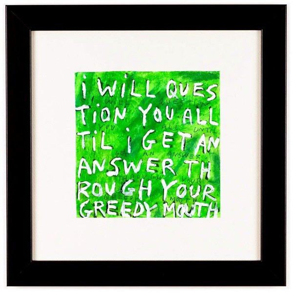 untitled - I Will Question You All 2013