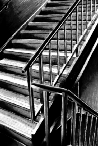 just one step