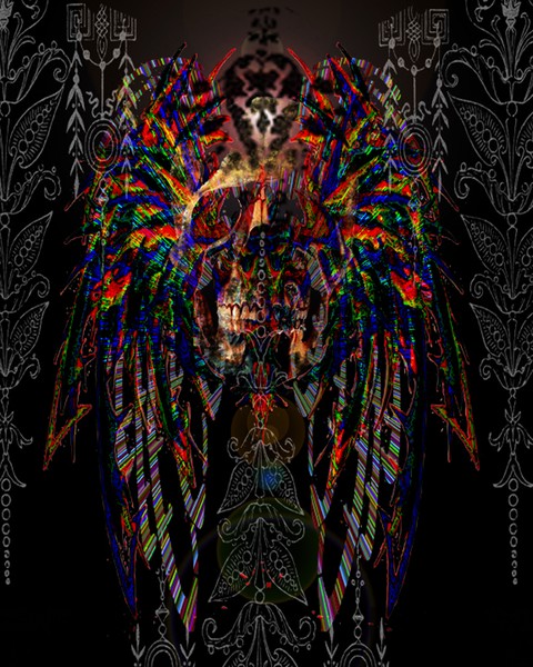 Fantasy skull