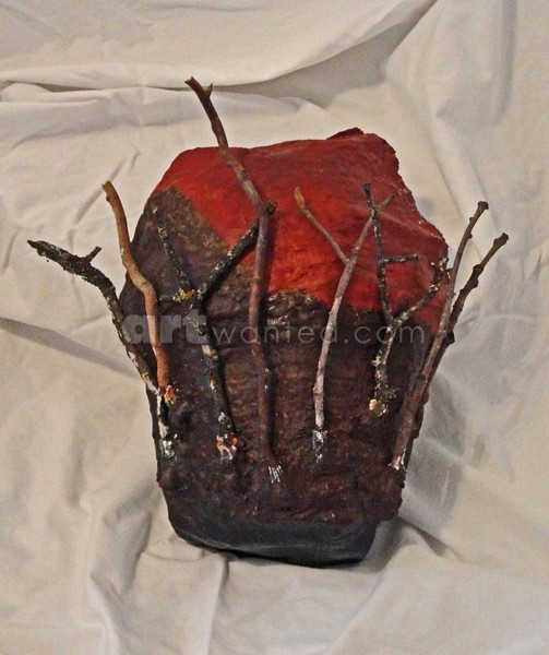 Red Forest Mask