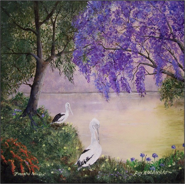Peaceful Pelicans