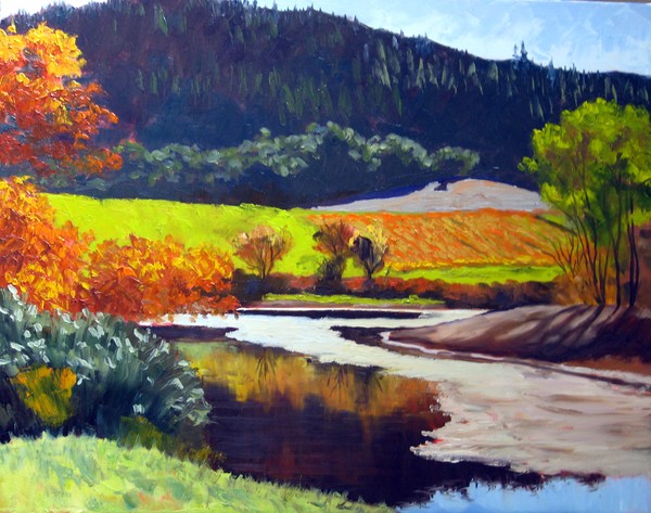 Pond in Fall