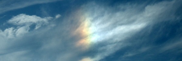 bow in clouds..