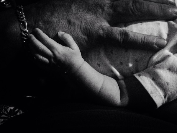 Two hands