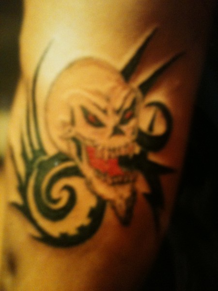 tribal skull