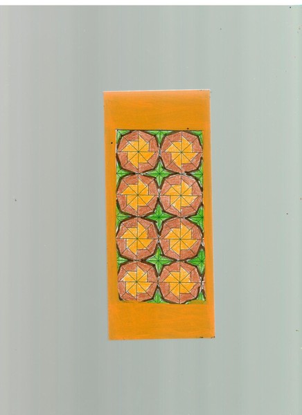 Orange flower color
