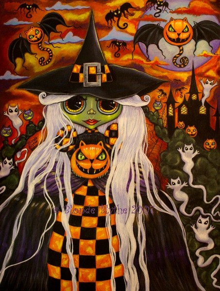 Checkerboard Witch