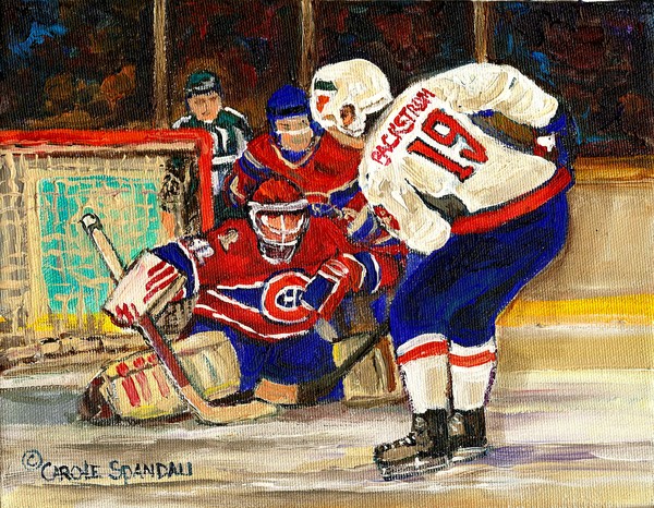BACKSTROM SHOOTS ON HALAK