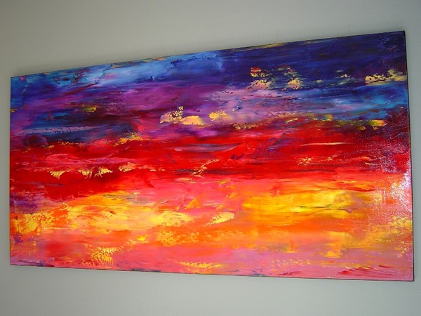 Original oil painting by Eugenia Abramson