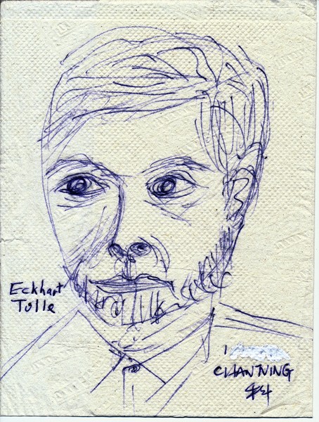 Ridiculous Portraits: Eckhart Tolle