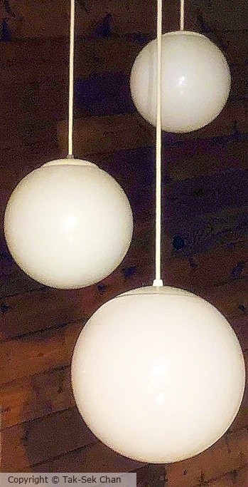 Three ceiling lights 07-20-2025