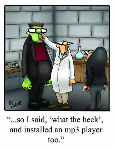 Frankenstein MP3 Player