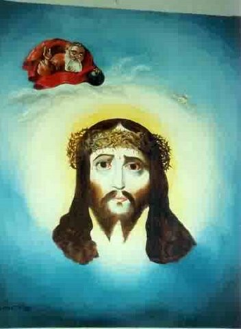 Head of Jesus     15 x 19