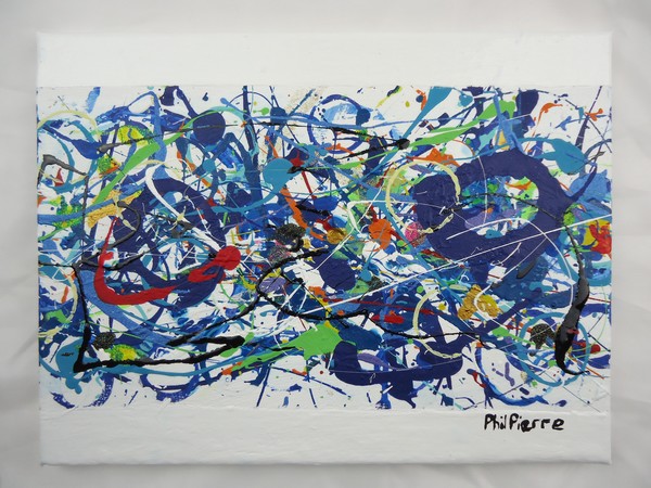 Blue Bubbles 028