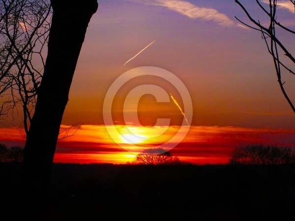 Sunset at Edale