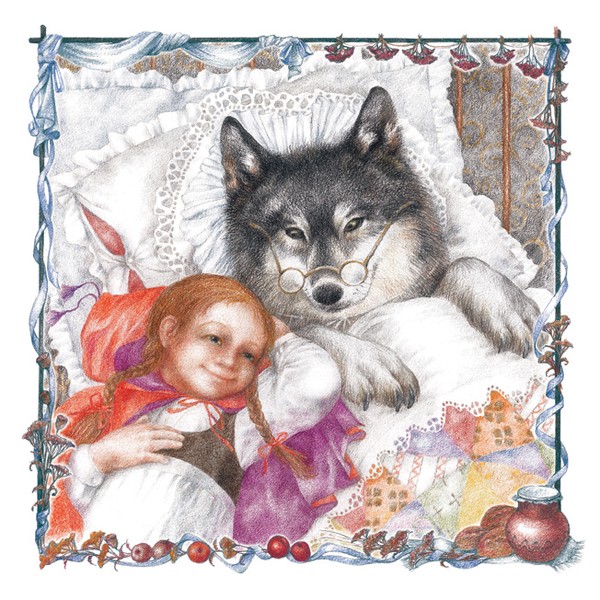Red Riding Hood and a Wolf