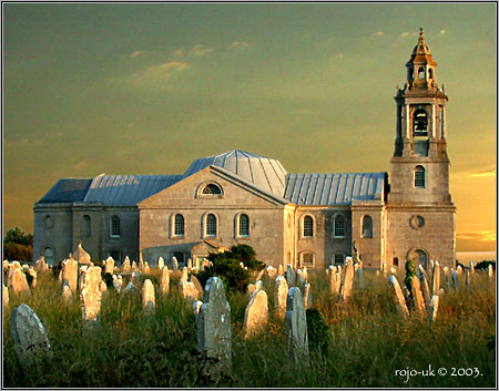 Church at Sunset