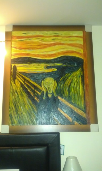 The scream reproduction oil
