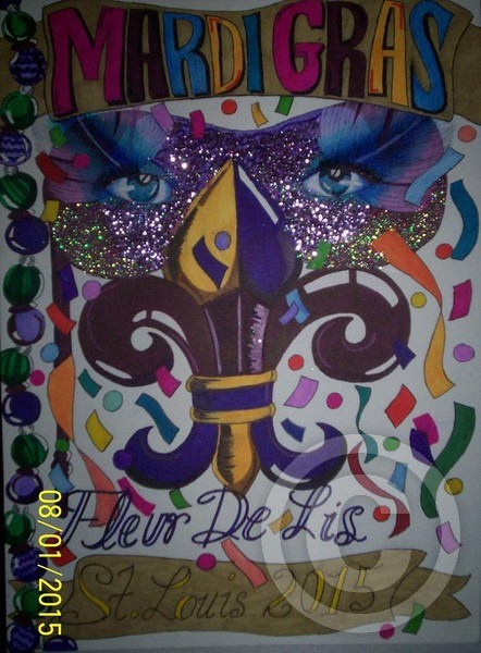 Fleur De Lis Poster#2