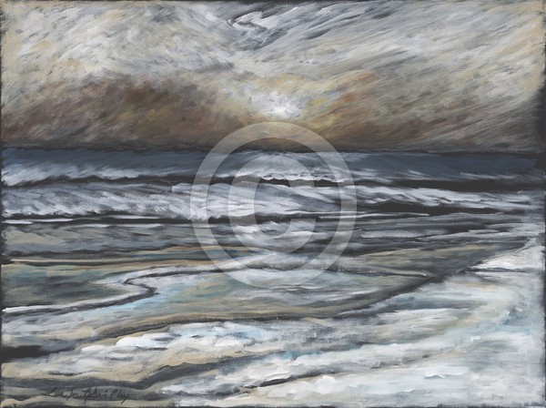 Moonlit Waves 