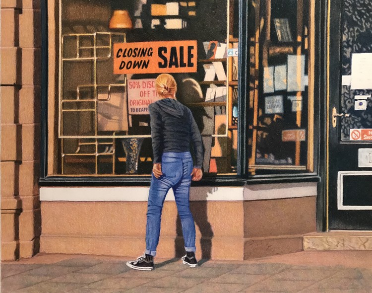 Closing down