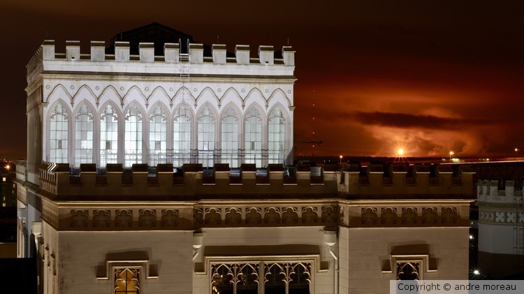 fire in the sky