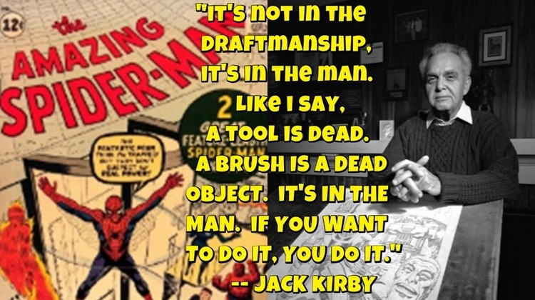 JACK KIRBY QUOTE