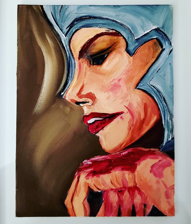 Warrior, after the battle.