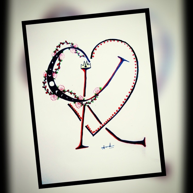 Alphabet art.. 