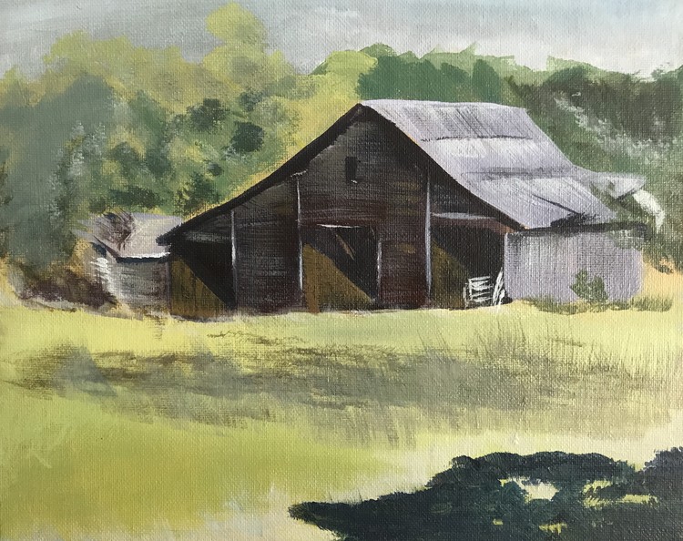 Abandoned barn