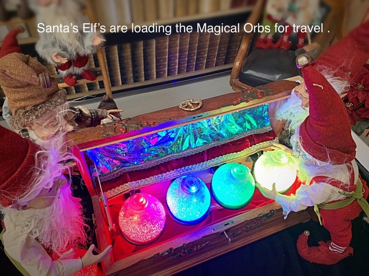 santa elf magic