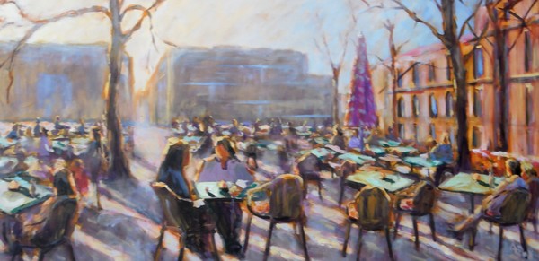 Tea at the plein
