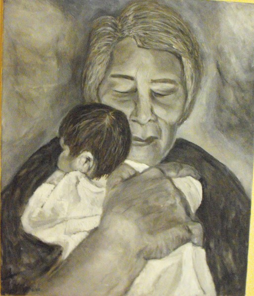 Gran Abuelita y Nieto - The Foundation of My Famil