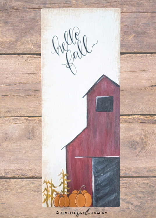 Hello Fall Barn