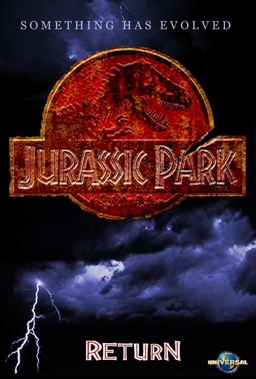 RETURN TO JURASSIC PARK TEASER POSTER